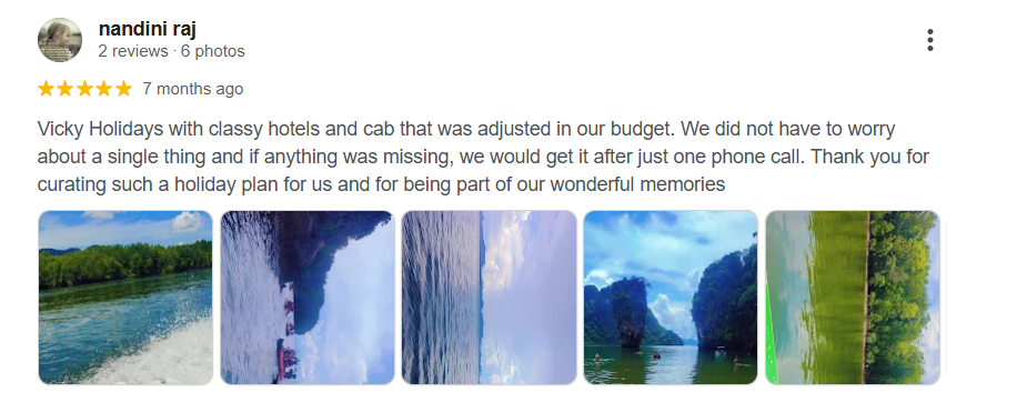 NANDINI RAJ GOOGLE REVIEW